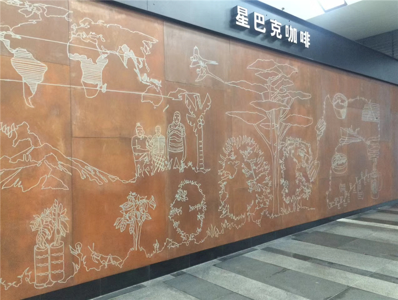 象山耐候钢幕墙